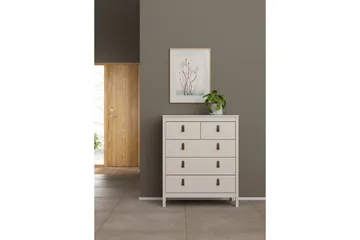 Vallvidera Kommode 82 cm - Beige - Oppbevaring - Oppbevaringsmøbler - Kommode - Entrekommode