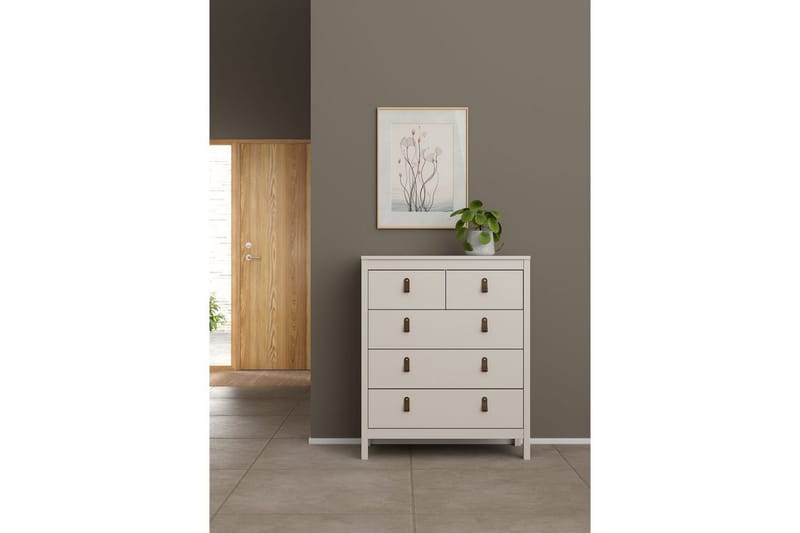 Vallvidera Kommode 82 cm - Beige - Oppbevaring - Oppbevaringsmøbler - Kommode - Entrekommode