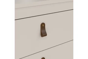 Vallvidera Kommode 82 cm - Beige - Oppbevaring - Oppbevaringsmøbler - Kommode - Entrekommode