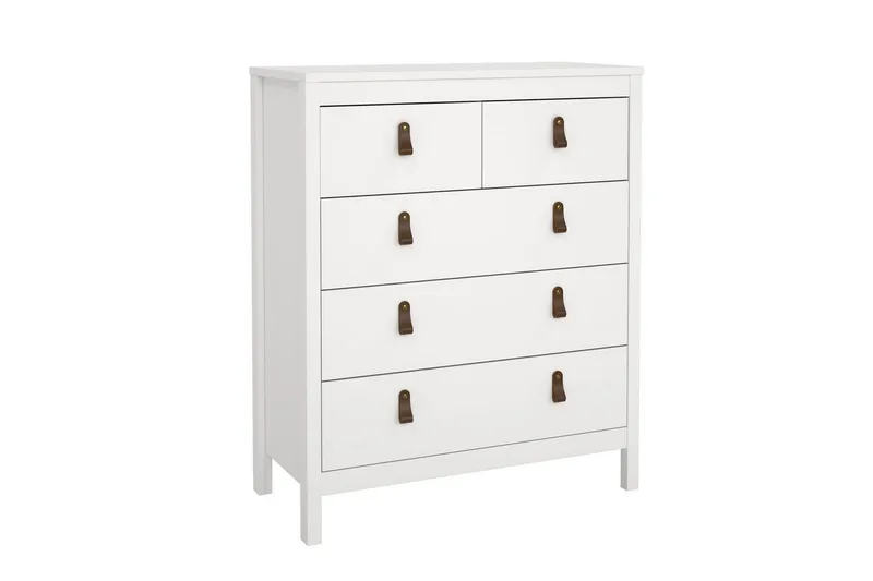 Vallvidera Kommode 82 cm - Hvit - Oppbevaring - Oppbevaringsmøbler - Kommode - Entrekommode