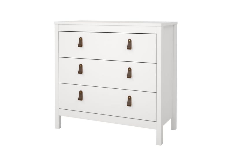 Vallvidera Kommode 82 cm - Hvit - Oppbevaring - Oppbevaringsmøbler - Kommode