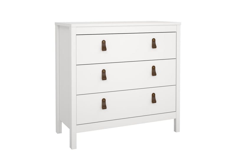 Vallvidera Kommode 82 cm - Hvit - Oppbevaring - Oppbevaringsmøbler - Kommode