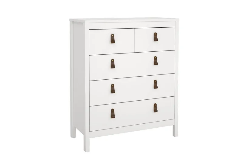 Vallvidera Kommode 82 cm - Hvit - Oppbevaring - Oppbevaringsmøbler - Kommode - Entrekommode