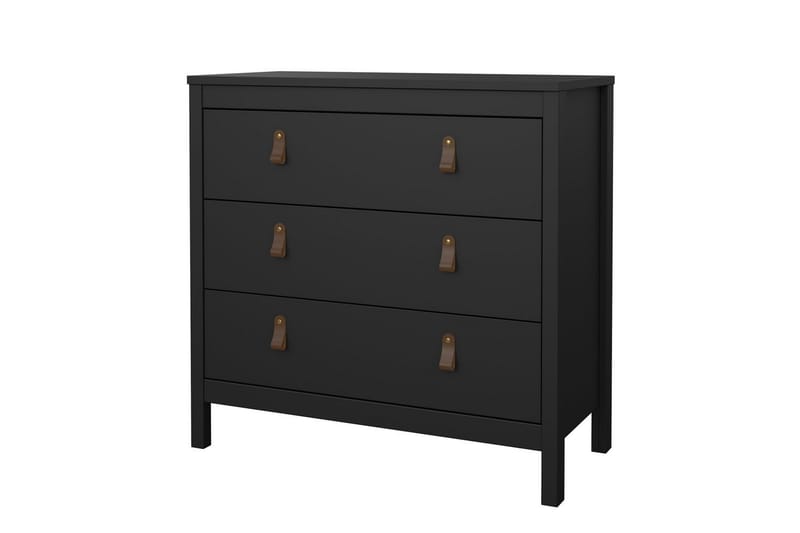 Vallvidera Kommode 82 cm - Svart - Oppbevaring - Oppbevaringsmøbler - Kommode
