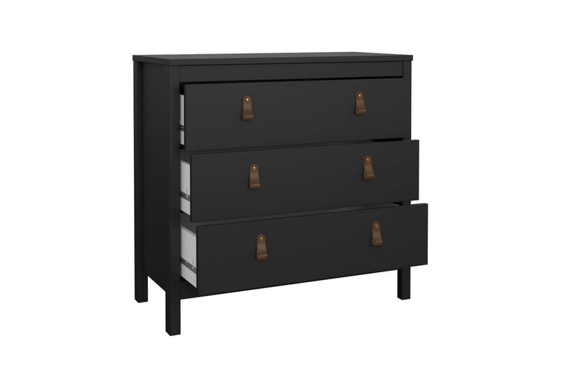 Vallvidera Kommode 82 cm - Svart - Oppbevaring - Oppbevaringsmøbler - Kommode