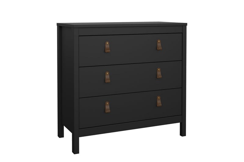 Vallvidera Kommode 82 cm - Svart - Oppbevaring - Oppbevaringsmøbler - Kommode