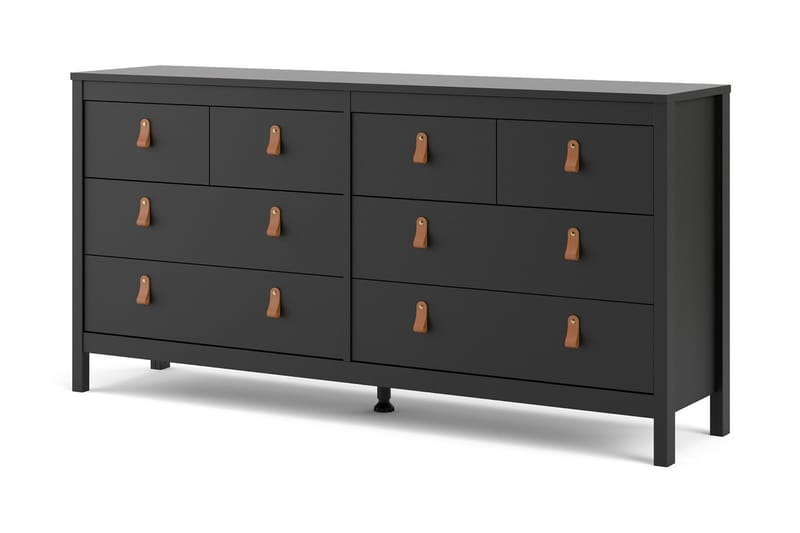 Vallvidera Nattbord 159 cm - Svart - Oppbevaring - Oppbevaringsmøbler - Kommode - Entrekommode