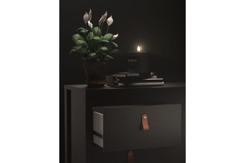 Vallvidera Nattbord 159 cm - Svart - Oppbevaring - Oppbevaringsmøbler - Kommode - Entrekommode