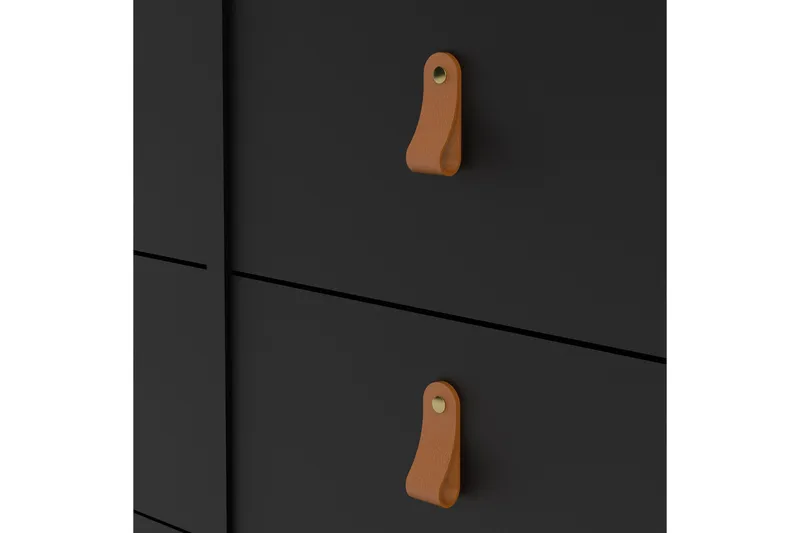 Vallvidera Nattbord 159 cm - Svart - Oppbevaring - Oppbevaringsmøbler - Kommode