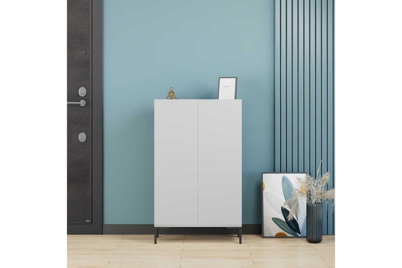 Vanlig kommode uten overskap Flerfunksjonsskap Ostwerwalla Hvit Hvit - Oppbevaring - Oppbevaringsmøbler - Kommode - Entrekommode
