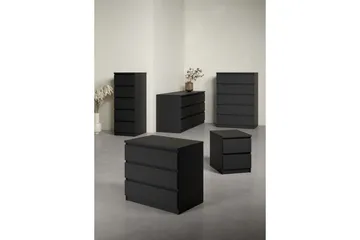 Vanlig kommode uten overskap Tvilum Salomns kommode 77 cm Svart - Oppbevaring - Oppbevaringsmøbler - Kommode - Entrekommode