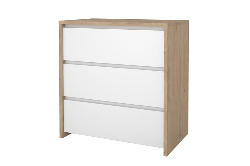 Varun Kommode 80 cm - Hvit - Oppbevaring - Oppbevaringsmøbler - Kommode - Entrekommode