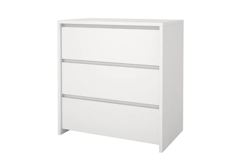 Varun Kommode 80 cm - Hvit - Oppbevaring - Oppbevaringsmøbler - Kommode - Entrekommode