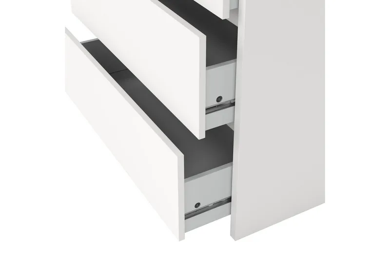 Varun Kommode 80 cm - Hvit - Oppbevaring - Oppbevaringsmøbler - Kommode - Entrekommode