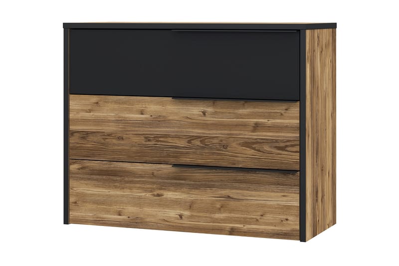 Vergina Kommode 42x100 cm - Brun/Svart - Oppbevaring - Oppbevaringsmøbler - Kommode - Entrekommode