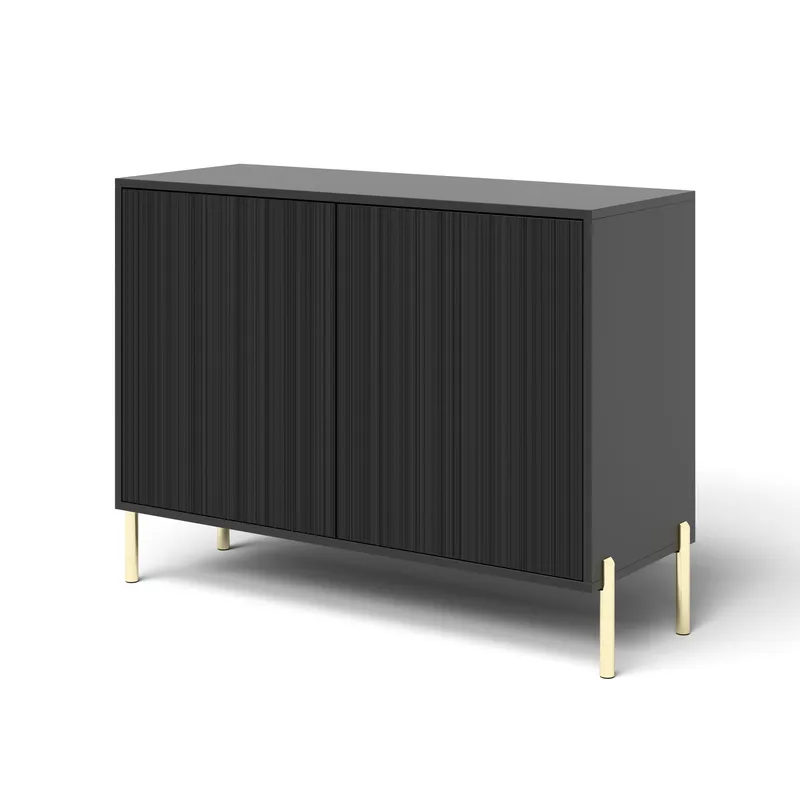 Virmani Kommode 104 cm, Svart