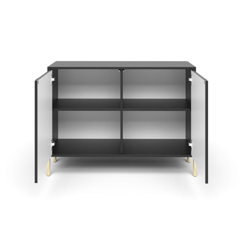 Virmani Kommode 104 cm - Svart - Oppbevaring - Oppbevaringsmøbler - Kommode
