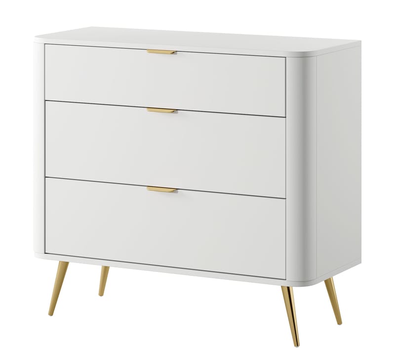 Walia Kommode 93 cm - Hvit - Oppbevaring - Oppbevaringsmøbler - Kommode - Entrekommode