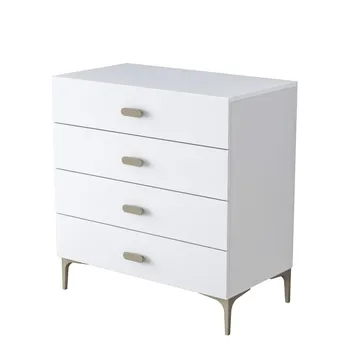 Kommode Wallxpert Cleo hylle (85,6 x 90,7 x 45 cm) Hvit - Hvit - Oppbevaring - Oppbevaringsmøbler - Kommode