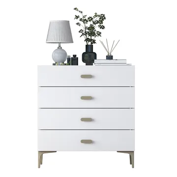 Kommode Wallxpert Cleo hylle (85,6 x 90,7 x 45 cm) Hvit - Hvit - Oppbevaring - Oppbevaringsmøbler - Kommode
