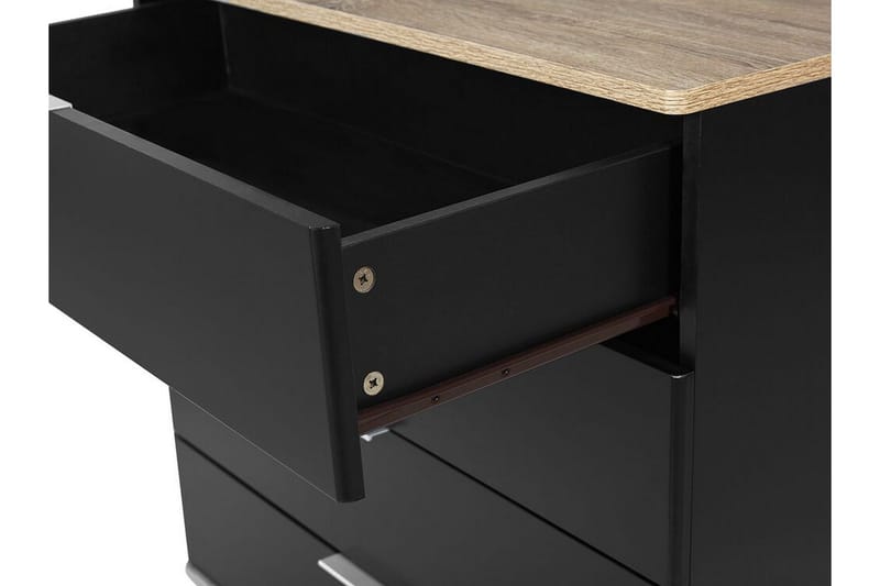 Walpi Kommode 79 cm - Svart - Oppbevaring - Oppbevaringsmøbler - Kommode - Entrekommode