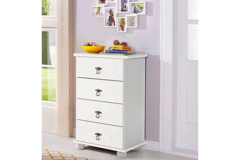 Welton Kommode 50x80 cm - Hvit - Oppbevaring - Oppbevaringsmøbler - Kommode - Entrekommode