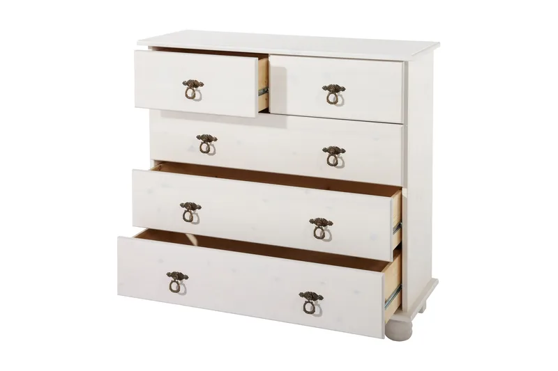 Welton Kommode 82 cm - Hvit - Oppbevaring - Oppbevaringsmøbler - Kommode - Entrekommode