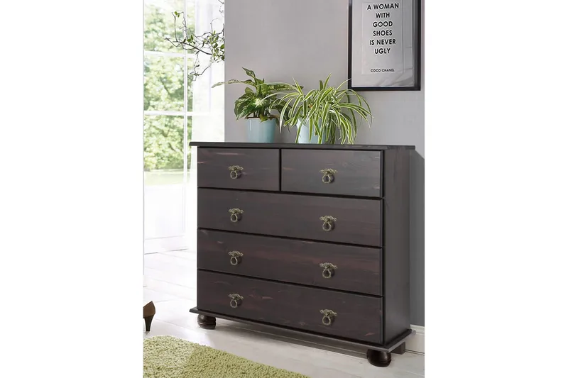 Welton Kommode 82 cm - Svart - Oppbevaring - Oppbevaringsmøbler - Kommode - Entrekommode