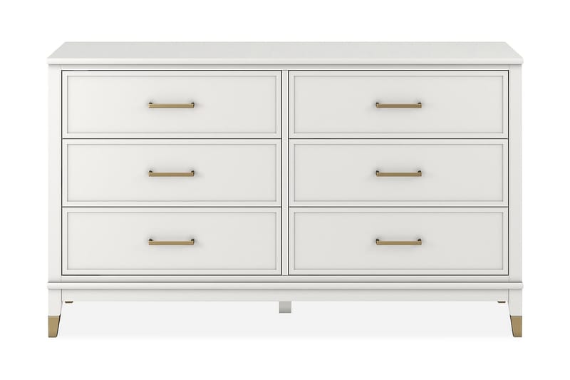 Westerleigh Kommode 144x41 cm Hvit - CosmoLiving - Oppbevaring - Oppbevaringsmøbler - Kommode