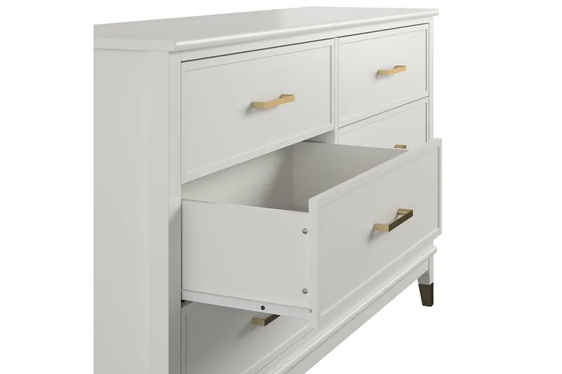 Westerleigh Kommode 144x41 cm Hvit - CosmoLiving - Oppbevaring - Oppbevaringsmøbler - Kommode