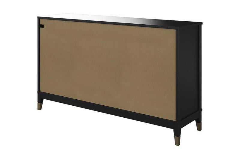 Westerleigh Kommode 144x41 cm Svart/Gull - Oppbevaring - Oppbevaringsmøbler - Kommode