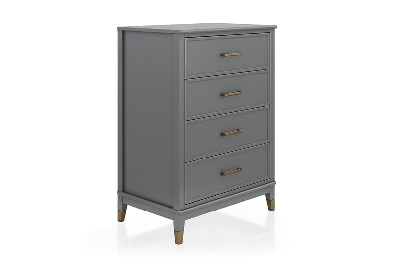 Westerleigh Kommode 76x50 cm Grafittgrå - CosmoLiving - Oppbevaring - Oppbevaringsmøbler - Kommode - Entrekommode