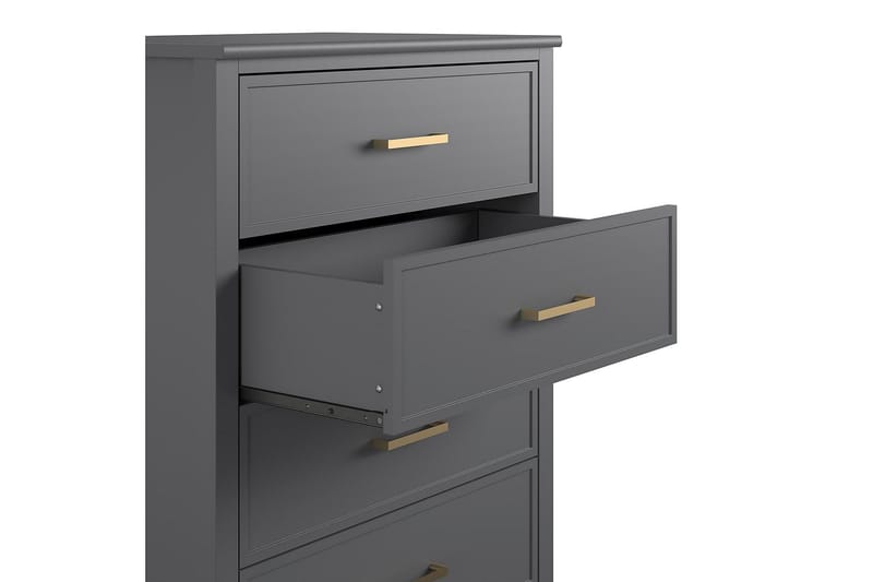 Westerleigh Kommode 76x50 cm Grafittgrå - CosmoLiving - Oppbevaring - Oppbevaringsmøbler - Kommode - Entrekommode
