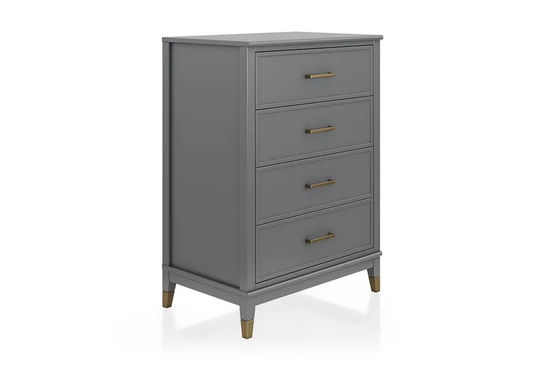 Westerleigh Kommode 76x50 cm Grafittgrå, CosmoLiving