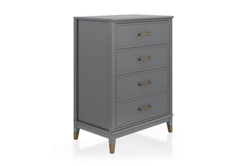 Westerleigh Kommode 76x50 cm Grafittgrå - Oppbevaring - Oppbevaringsmøbler - Kommode - Entrekommode