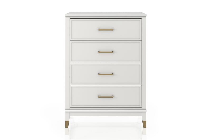 Westerleigh Kommode 76x50 cm Hvit - CosmoLiving - Oppbevaring - Oppbevaringsmøbler - Kommode - Entrekommode