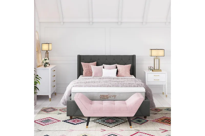 Westerleigh Kommode 76x50 cm Hvit - CosmoLiving - Oppbevaring - Oppbevaringsmøbler - Kommode - Entrekommode