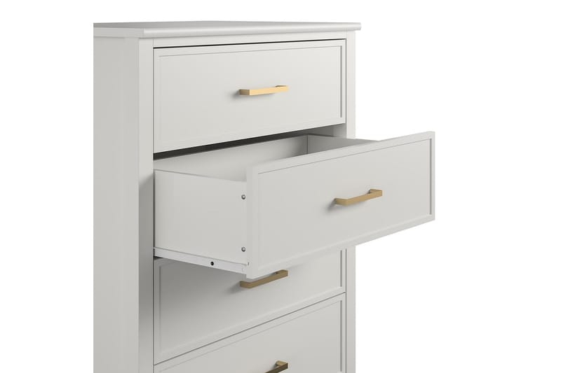 Westerleigh Kommode 76x50 cm Hvit - CosmoLiving - Oppbevaring - Oppbevaringsmøbler - Kommode - Entrekommode