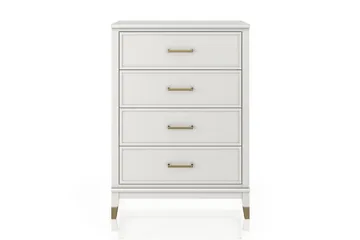 Westerleigh Kommode 76x50 cm Hvit - Oppbevaring - Oppbevaringsmøbler - Kommode - Entrekommode