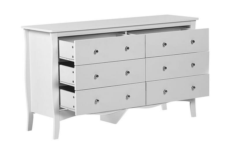 Winchester Kommode 130 cm - Hvit - Oppbevaring - Oppbevaringsmøbler - Kommode