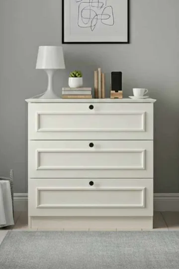 Wonthaggi kommode 78 cm - Hvit - Oppbevaring - Oppbevaringsmøbler - Kommode - Entrekommode