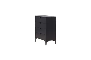 Kommode Piring - Svart, 40x78x98 - Oppbevaring - Oppbevaringsmøbler - Kommode - Entrekommode