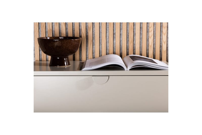 Kommode Piring - Beige, 40x78x98 - Oppbevaring - Oppbevaringsmøbler - Kommode