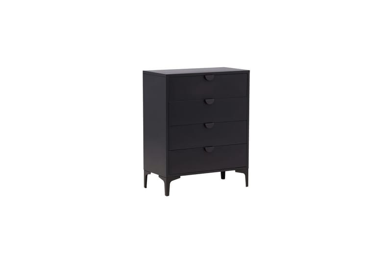 Kommode Piring - Svart, 40x78x98 - Oppbevaring - Oppbevaringsmøbler - Kommode
