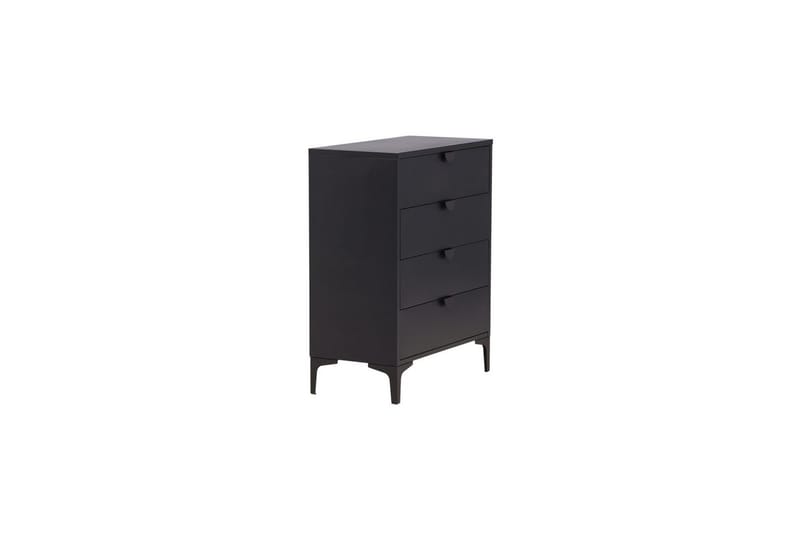 Kommode Piring - Svart, 40x78x98 - Oppbevaring - Oppbevaringsmøbler - Kommode