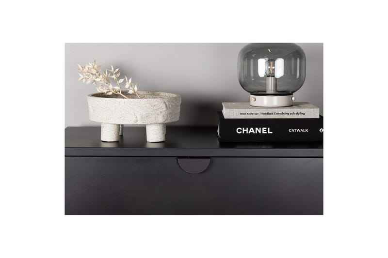 Kommode Piring - Svart, 40x78x98 - Oppbevaring - Oppbevaringsmøbler - Kommode - Entrekommode