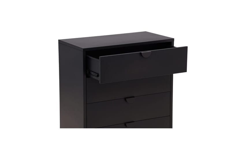 Kommode Piring - Svart, 40x78x98 - Oppbevaring - Oppbevaringsmøbler - Kommode - Entrekommode