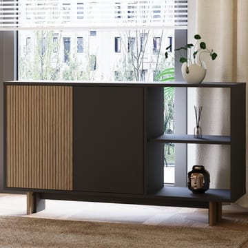 Konsollbord Homitis Ravello (140 x 80 x 35 cm) Varm eik antrasitt - Oppbevaring - Oppbevaringsmøbler - Sideboard & skjenker