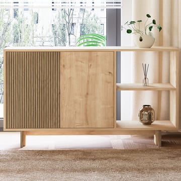 Konsollbord Homitis Ravello (140 x 80 x 35 cm) Varm eik safir-eik - Oppbevaring - Oppbevaringsmøbler - Sideboard & skjenker