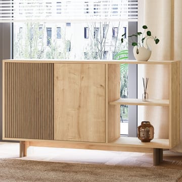 Konsollbord Homitis Ravello (140 x 80 x 35 cm) Varm eik safir-eik - Oppbevaring - Oppbevaringsmøbler - Sideboard & skjenker